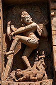 The great Chola temples of Tamil Nadu - The Brihadisvara temple of Gangaikondacholapuram. Sculptures of the vimana, Nataraja  (South). 